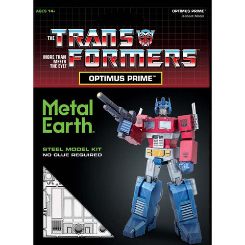 OPTIMUS PRIME IN COLOR 3D MODEL {{KIT METAL EARTH TRANSFORMERS