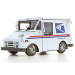 USPS LLV MAIL TRUCK 3D MODEL KIT METAL EARTH