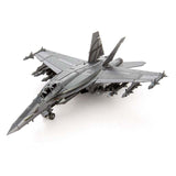 F/A-18 SUPER HORNET 3D MODEL KIT METAL EARTH