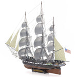 USS CONSTITUTION METAL EARTH 3D METAL MODEL KITS