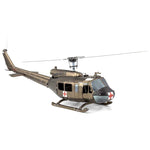 UH-1 HUEY HELICOPTER METAL EARTH 3D METAL MODEL KIT