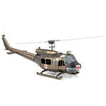 UH-1 HUEY HELICOPTER {{METAL EARTH 3D METAL MODEL KIT