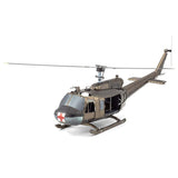 UH-1 HUEY HELICOPTER {{METAL EARTH 3D METAL MODEL KIT