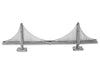 GOLDEN GATE BRIDGE METAL EARTH 3D LASER CUT MODEL