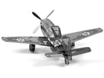 MUSTANG P-51 METAL EARTH 3D LASER CUT MODEL