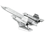 SR-71 BLACKBIRD METAL EARTH 3D LASER CUT MODEL