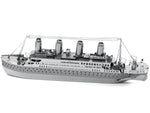 TITANIC METAL EARTH 3D LASER CUT MODEL