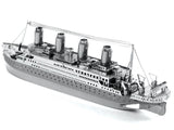 TITANIC METAL EARTH 3D LASER CUT MODEL