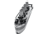 TITANIC METAL EARTH 3D LASER CUT MODEL