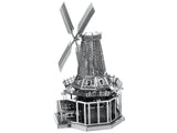 WINDMILL METAL EARTH 3D LASER CUT MODEL