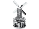 WINDMILL METAL EARTH 3D LASER CUT MODEL