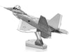 F-22 RAPTOR METAL EARTH 3D LASER CUT MODEL
