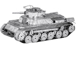 CHI HA TANK METAL EARTH 3D LASER CUT MODEL