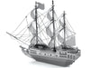 PIRATE SHIP-BLACK PEARL METAL EARTH 3D LASER CUT MODEL
