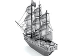 PIRATE SHIP-BLACK PEARL METAL EARTH 3D LASER CUT MODEL