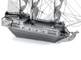 PIRATE SHIP-BLACK PEARL METAL EARTH 3D LASER CUT MODEL