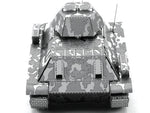 T-34 TANK 3D LASER CUT MODEL 2SHEETS