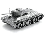 T-34 TANK 3D LASER CUT MODEL 2SHEETS