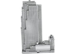 ROCKFELLER PLAZA 3D LASER CUT MODEL 2SHEETS