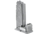 ROCKFELLER PLAZA 3D LASER CUT MODEL 2SHEETS
