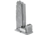 ROCKFELLER PLAZA 3D LASER CUT MODEL 2SHEETS