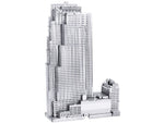 ROCKFELLER PLAZA 3D LASER CUT MODEL 2SHEETS