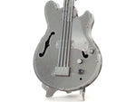 ELECTRIC BASS GUITAR METAL EARTH 3D LASER CUT MODEL