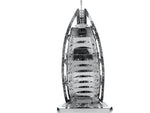 BURJ AL ARAB METAL EARTH 3D LASER CUT MODEL