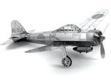 MITSUBISHI ZERO METAL EARTH 3D LASER CUT MODEL