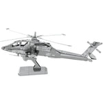 AH-64 APACHE METAL EARTH 3D LASER CUT MODEL