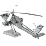 AH-64 APACHE METAL EARTH 3D LASER CUT MODEL