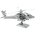 AH-64 APACHE METAL EARTH 3D LASER CUT MODEL