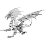 SILVER DRAGON THREE SHEET 3D METAL MODEL KITS