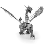 SILVER DRAGON THREE SHEET 3D METAL MODEL KITS