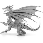 SILVER DRAGON THREE SHEET 3D METAL MODEL KITS