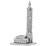 TAIPEI 101 TWO SHEET 3D METAL MODEL KIT