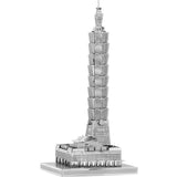 TAIPEI 101 TWO SHEET 3D METAL MODEL KIT