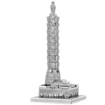 TAIPEI 101 TWO SHEET 3D METAL MODEL KIT