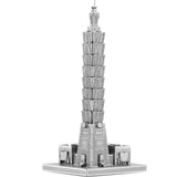 TAIPEI 101 TWO SHEET 3D METAL MODEL KIT