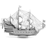 QUEEN ANNES REVENGE TWO SHEET 3D METAL MODEL KIT