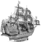 QUEEN ANNES REVENGE TWO SHEET 3D METAL MODEL KIT