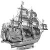 QUEEN ANNES REVENGE TWO SHEET 3D METAL MODEL KIT