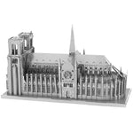 NOTRE DAME DE PARIS TWO SHEET 3D METAL MODEL KIT