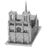 NOTRE DAME DE PARIS TWO SHEET 3D METAL MODEL KIT