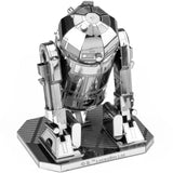 R2D2 - ASSEMBLED {{METAL EARTH 3D LASER CUT MODEL