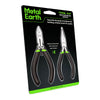 TOOL KIT CLIPPER & NEEDLE NOSE PLIERS METAL EARTH 2PC/SET