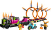 STUNT TRUCK & RING OF FIRE CHALLENGE-CITY 479PC/SET