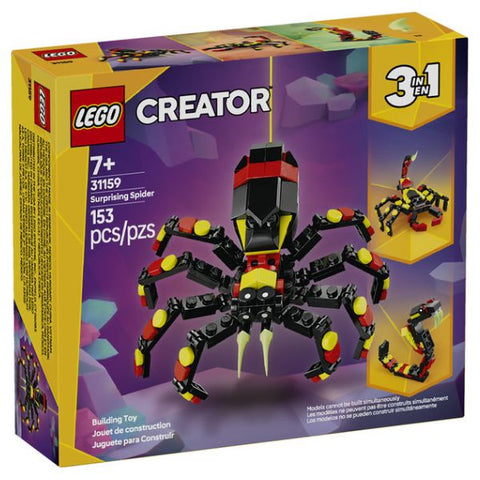 SURPRISING SPIDER 153PCS/SET