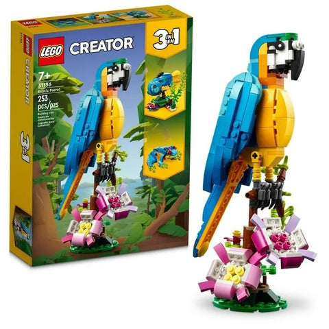 EXOTIC PARROT BUILDING- CREATOR 253 PCS/PACK