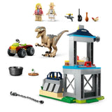 VELOCIRAPTOR ESCAPE-JURASSIC PAR 137 PCS/SET